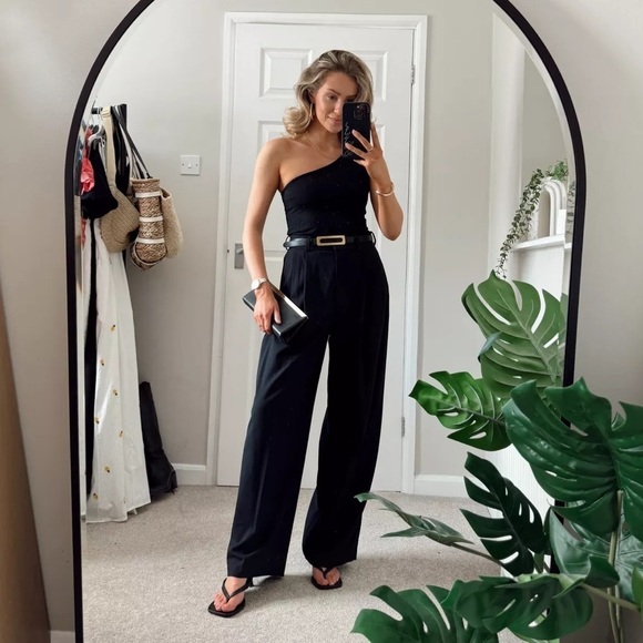 MNG Black Trousers 6 - Picture 1 of 9